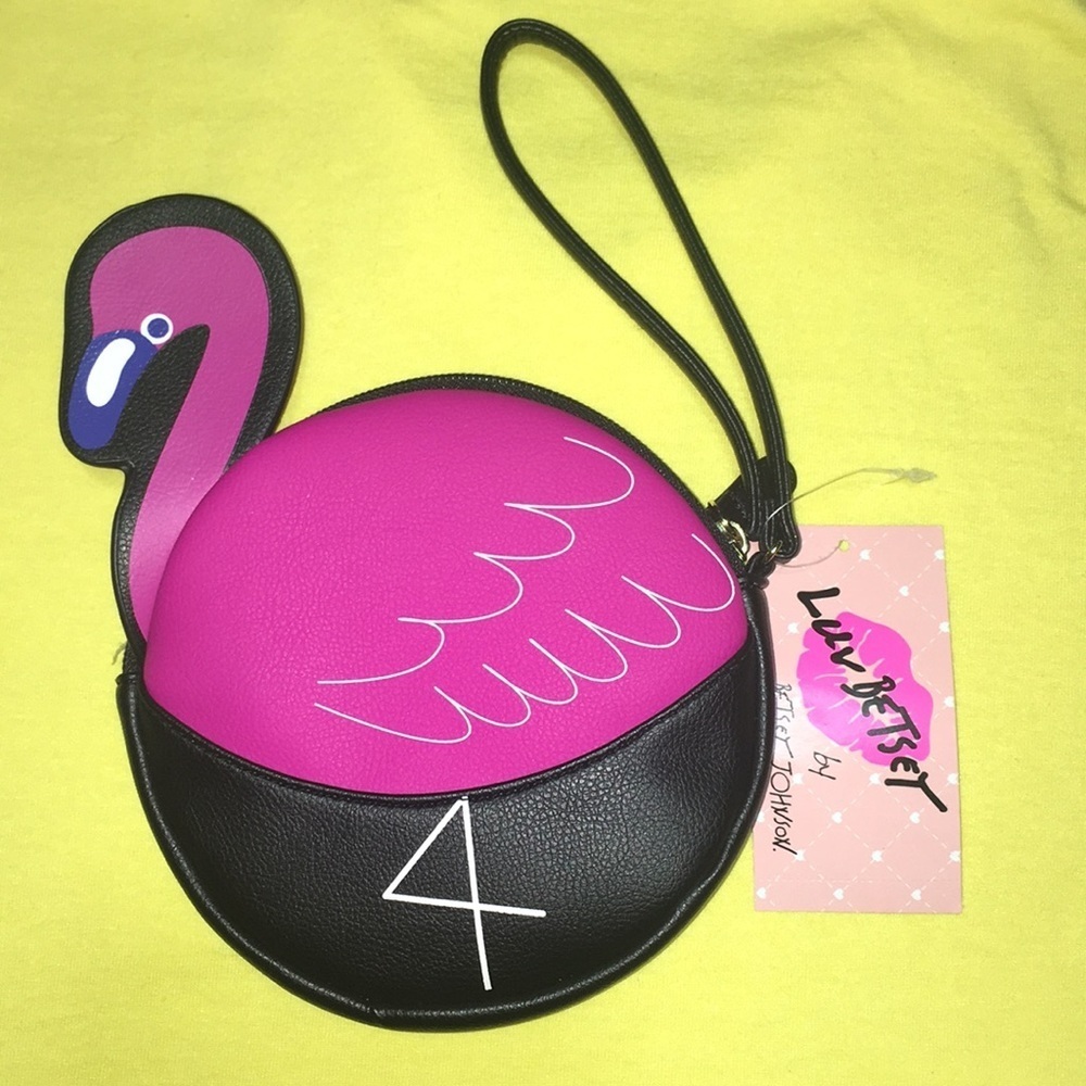 NWT 🔥Brand new Betsey Johnson coin purse black